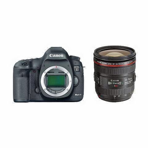 Canon EOS 5D Mark III DSLR w 24-70mm f/4 L IS USM Lens - testingappstuff